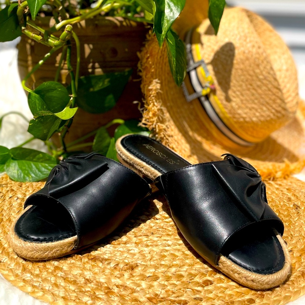 Aerosoles Espadrille Slip-On Sandals - Picture 10 of 10